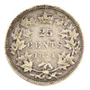 1871 Obv. 1 Canada 25-cents F-VF (F15) $