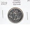 2009 Canada Cross Country Skiing 25 Cents Proof Like