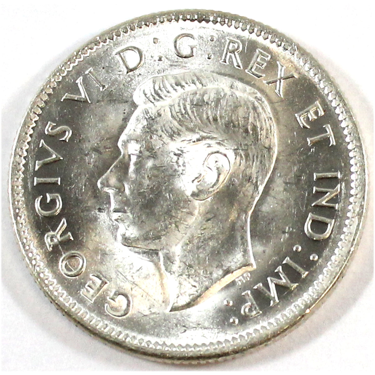 1938 Canada 25-cents UNC+ (MS62) $