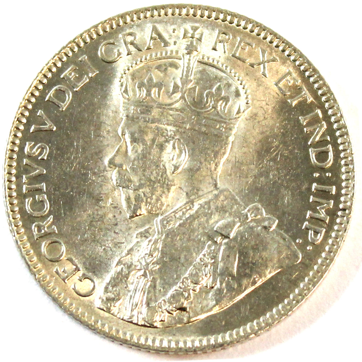 1930 Canada 25-cents UNC+ (MS62) $