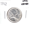 1942 Canada 25-cents Uncirculated Cameo (MS60)