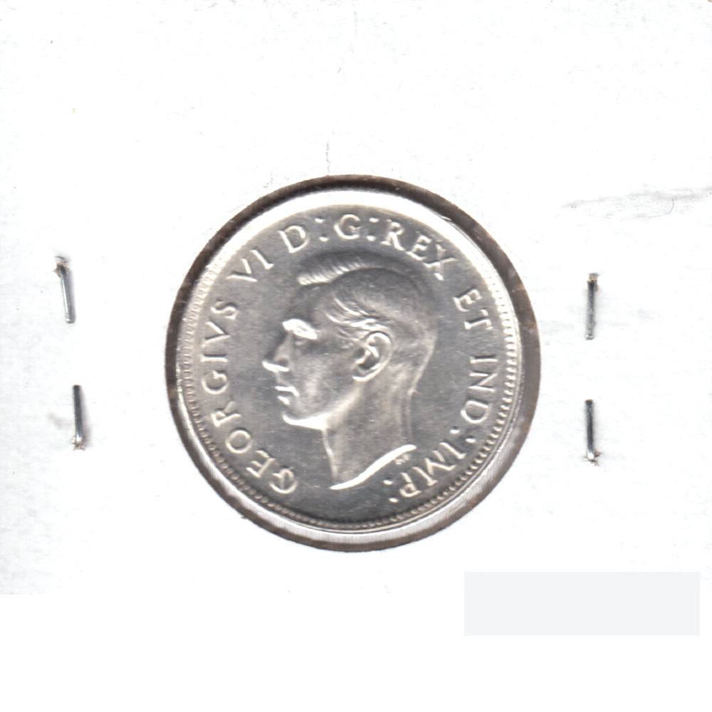 1942 Canada 25-cents Uncirculated Cameo (MS60)