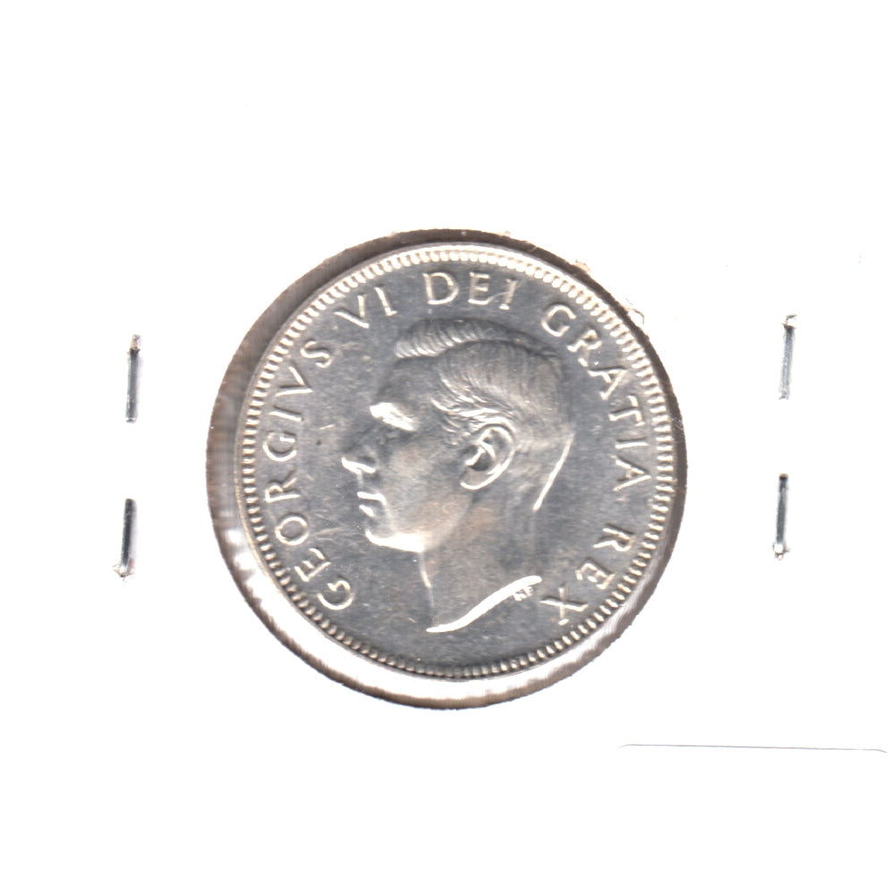 1948 Canada 25-cents EF-AU (EF45)