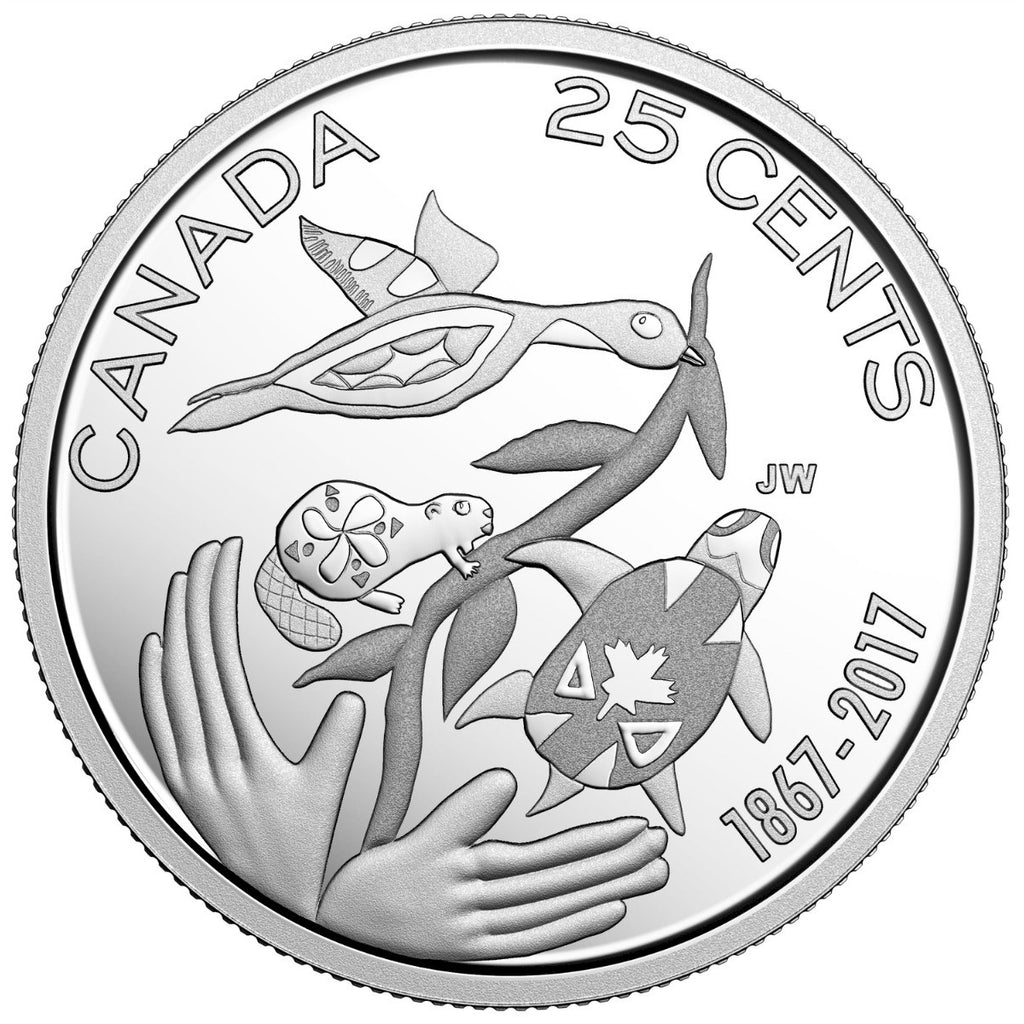 2017 Hope For a Green Future Canada 25-cents Silver Proof (No Tax)