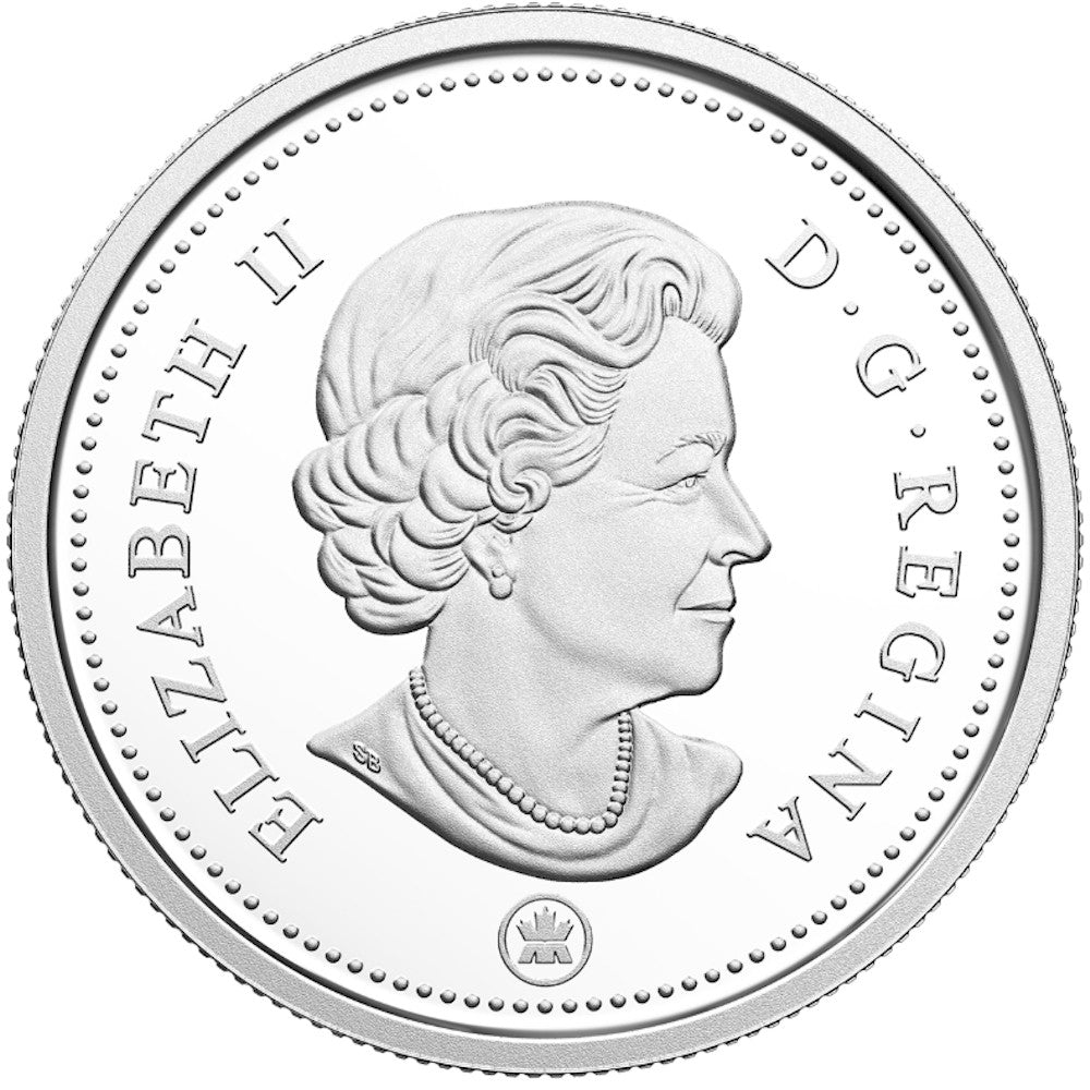 2018 Canada 25-cents Proof (non-silver)
