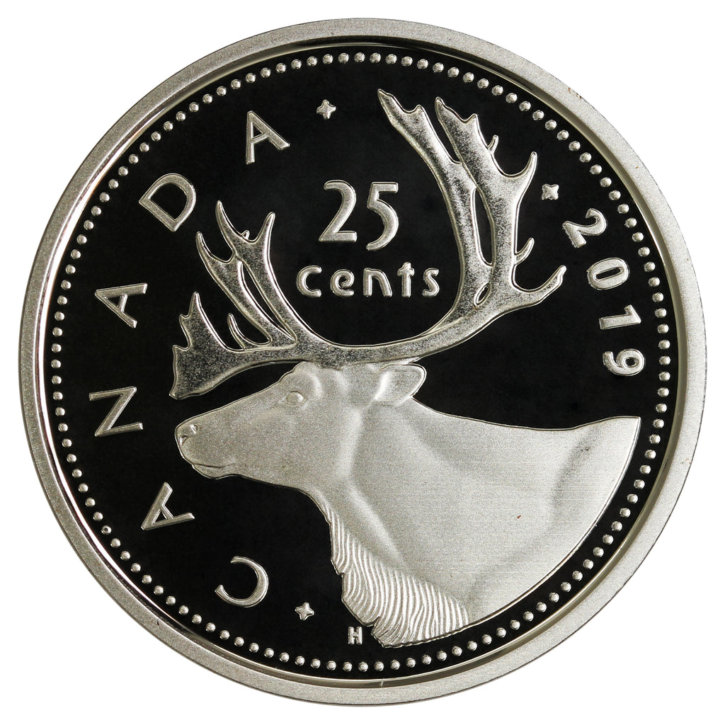 2019 Canada 25-cents Proof (non-silver)