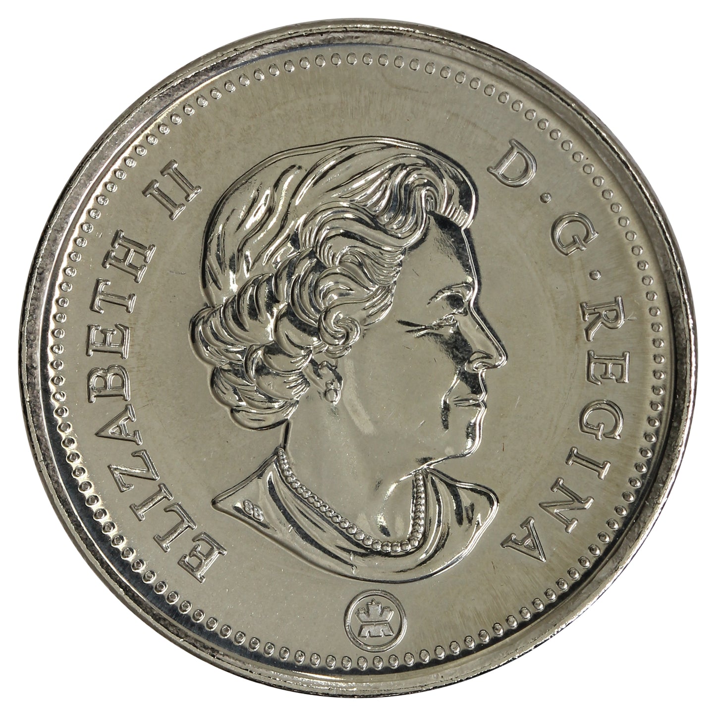 2019 Canada 25-cents Brilliant Uncirculated (MS63)