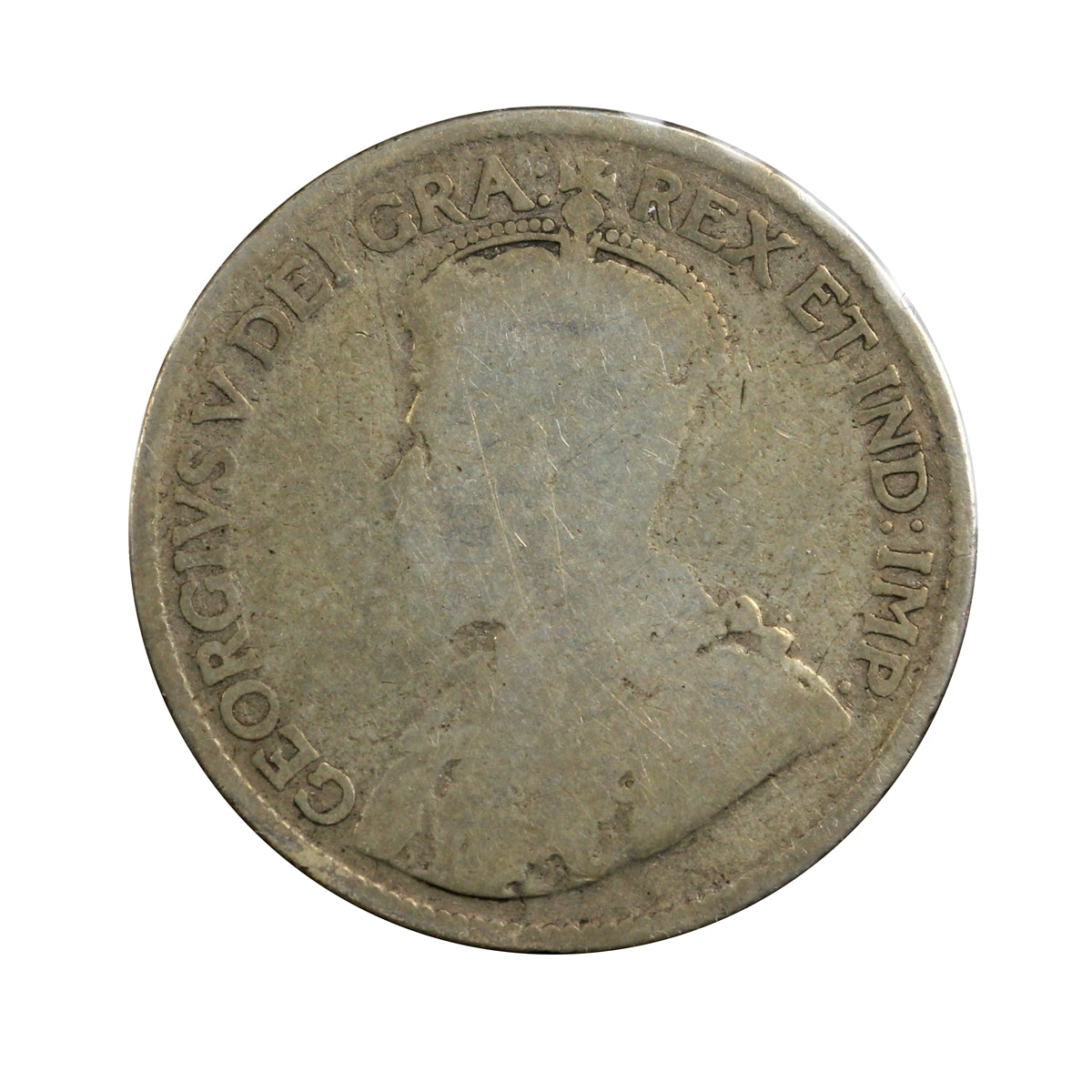 1915 Canada 25-cents Poor
