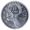 1942 Canada 25-cents ICCS Certified MS65 (XQM 437)