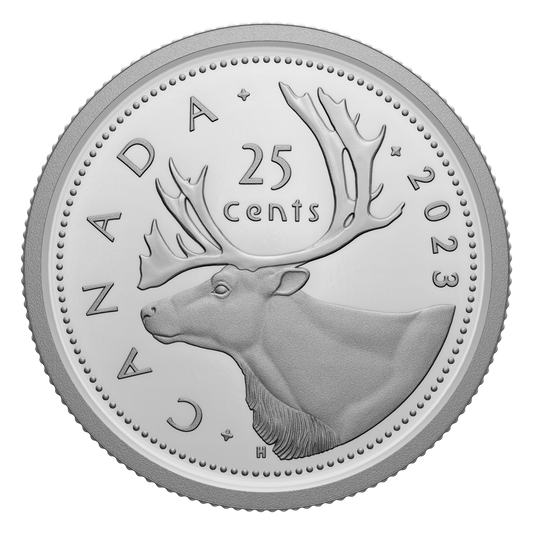 2023 Canada 25-cents Silver Proof (No Tax)