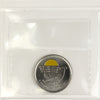 2011 Coloured Falcon Canada 25-cents ICCS Certified MS65