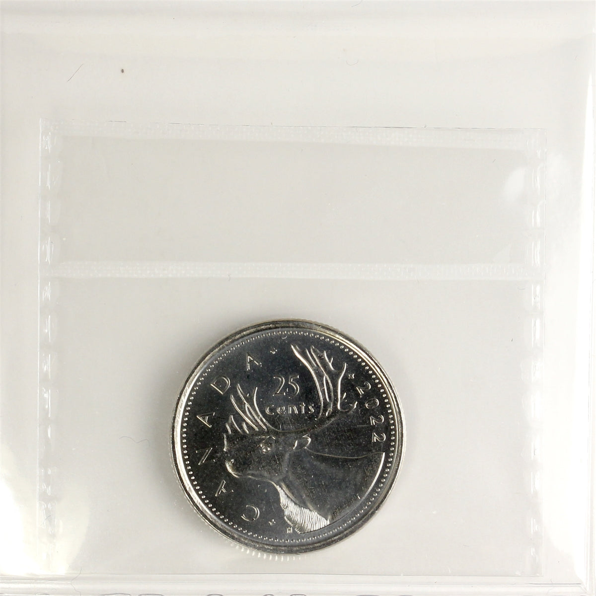 2022 Caribou Canada 25-cents ICCS Certified MS65