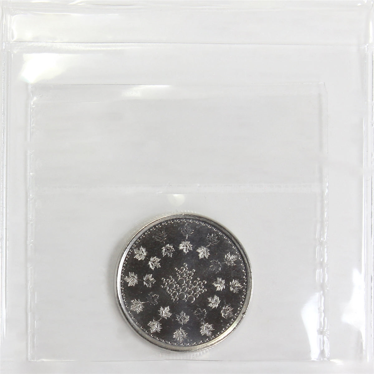 No Date (Issued 2018) Leaf #2 Canada Test Token ICCS Certified MS66
