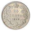 1888 Canada 25-cents Extra Fine (EF40) $