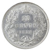 1872H Obv. 2 Canada 25-cents ICCS Certified EF45