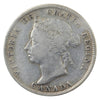 1889 Canada 25-cents ICCS Certified F12