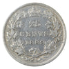 1889 Canada 25-cents ICCS Certified F12