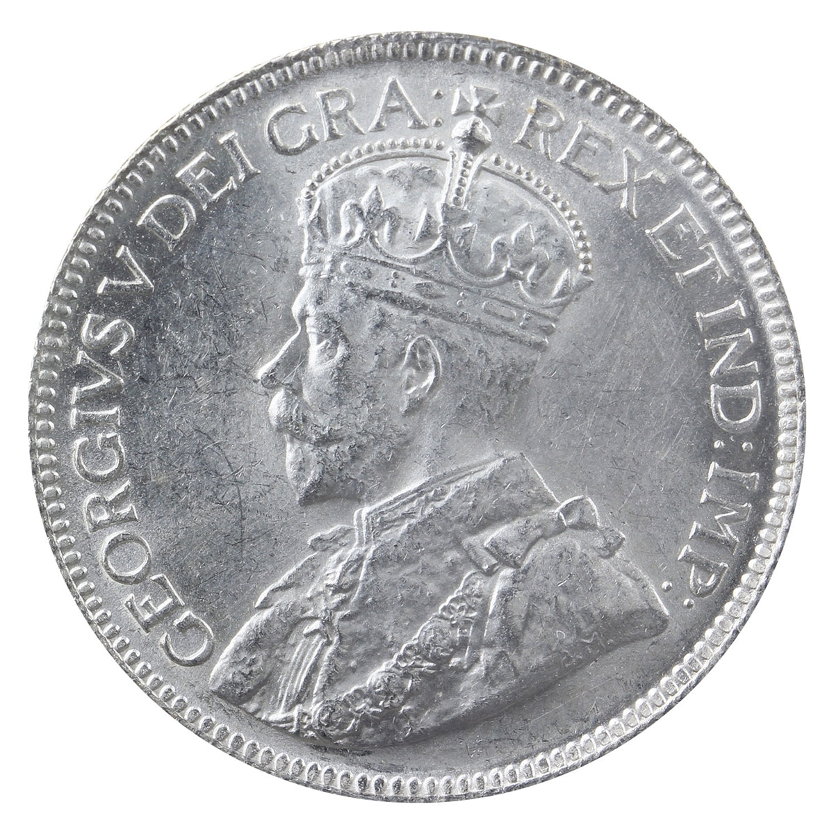 1934 Canada 25-cents ICCS Certified MS60 (XZD 195)