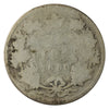 1880H Narrow O Canada 25-cents Poor