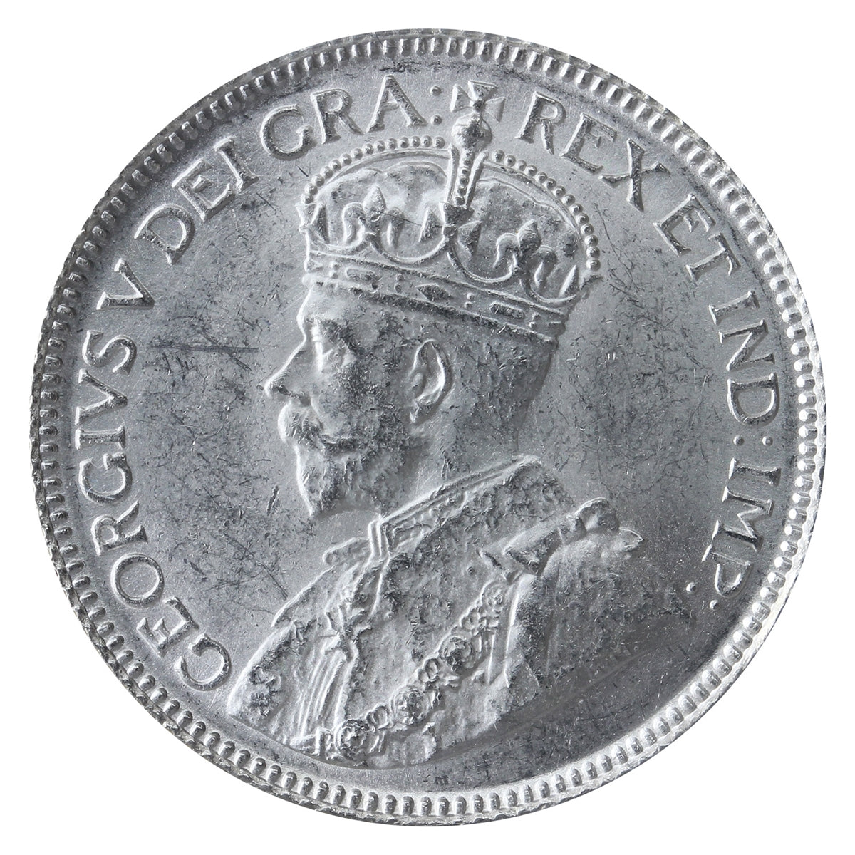 1936 Canada 25-cents ICCS Certified MS62