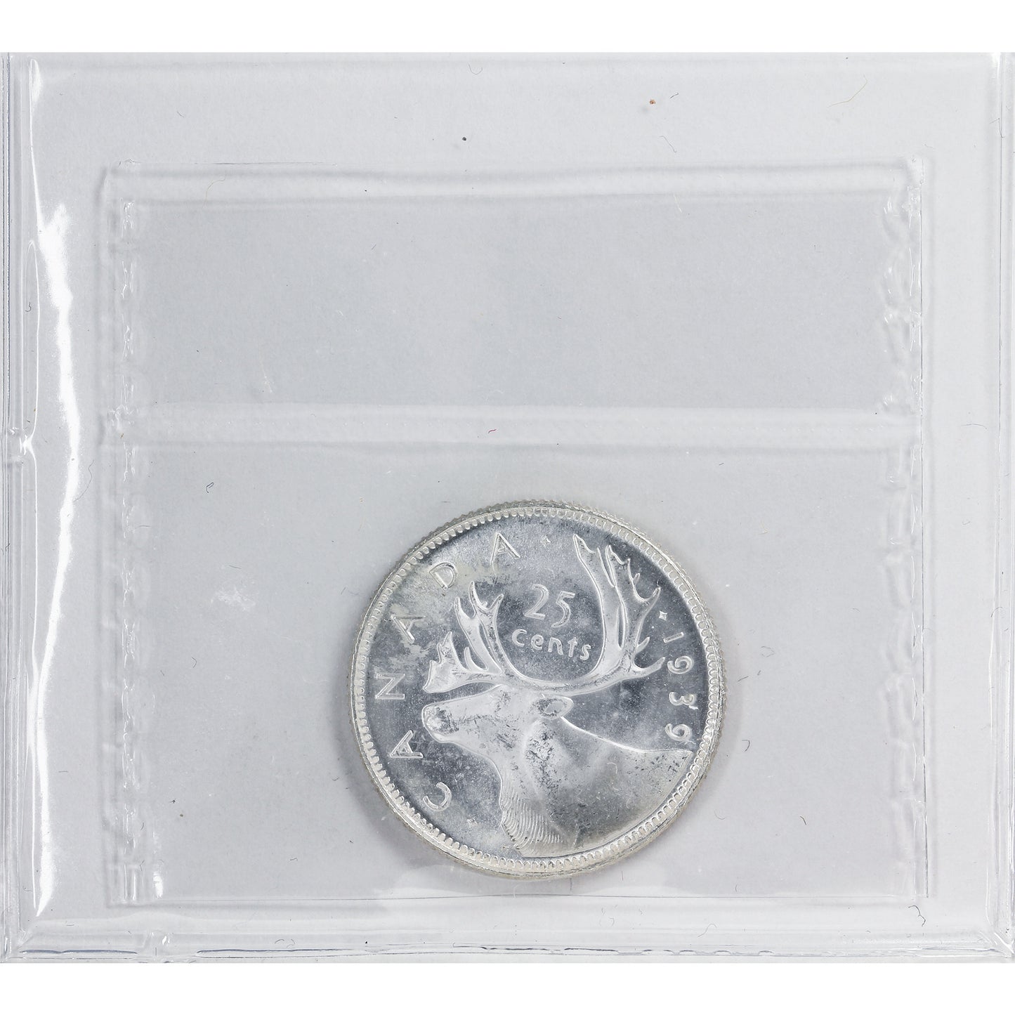 1939 Canada 25-cents ICCS Certified MS65 (XQM 439)