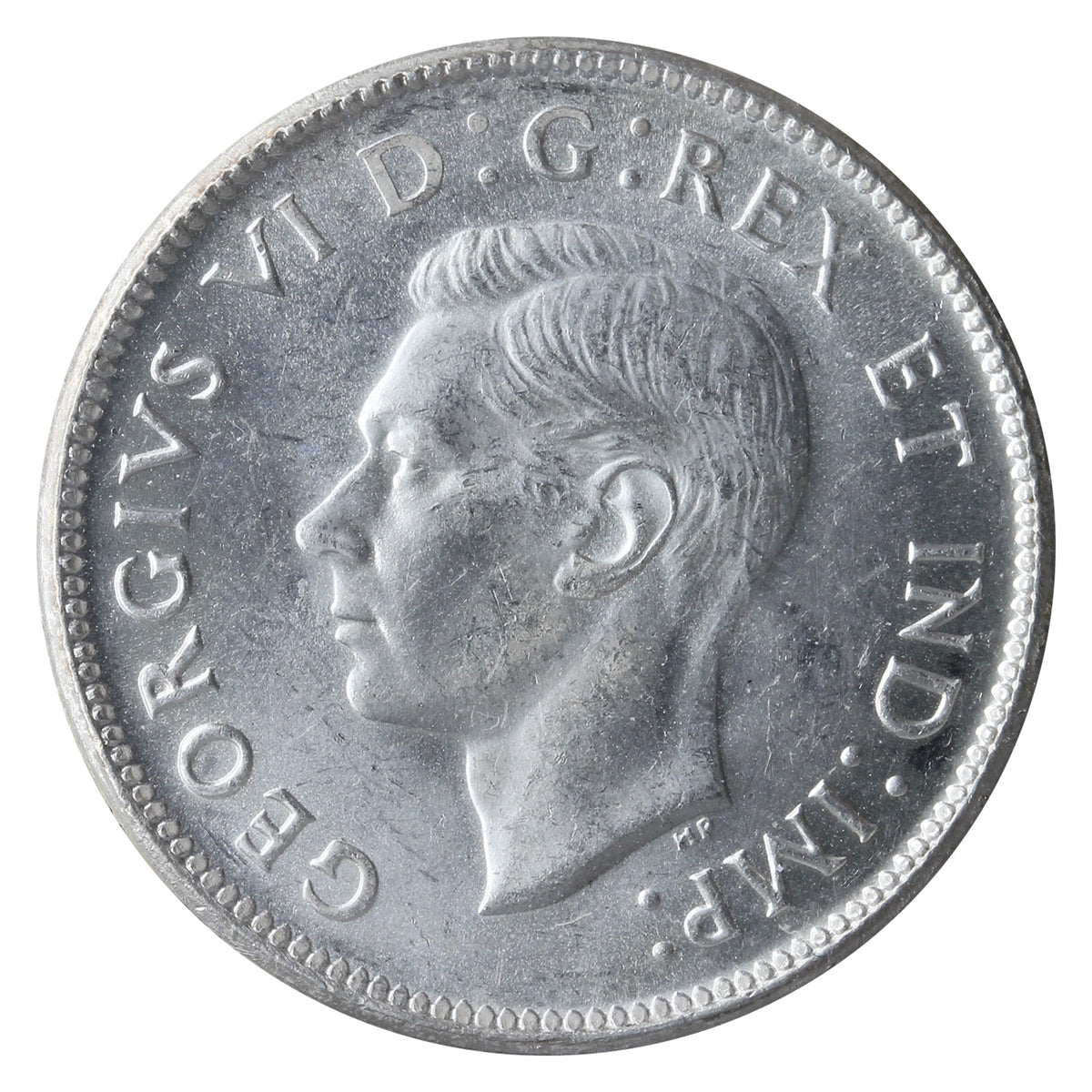 1943 Canada 25-cents ICCS Certified MS64