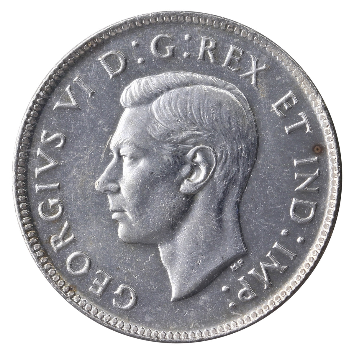 1944 Canada 25-cents ICCS Certified MS64
