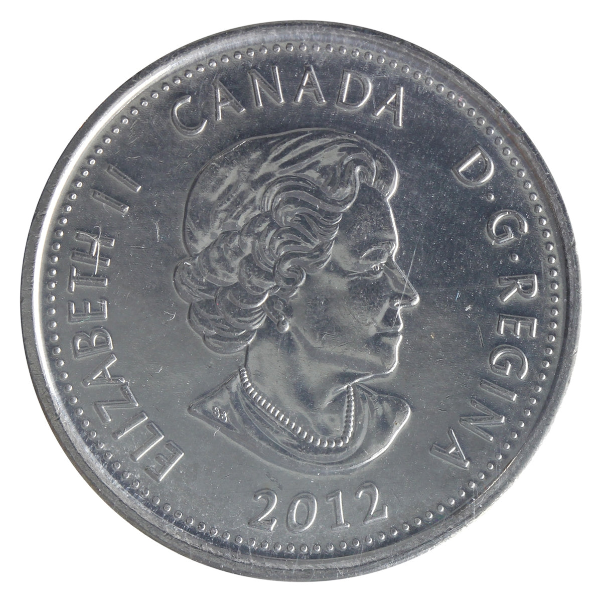 2012 Brock Canada 25-cents ICCS Certified MS64