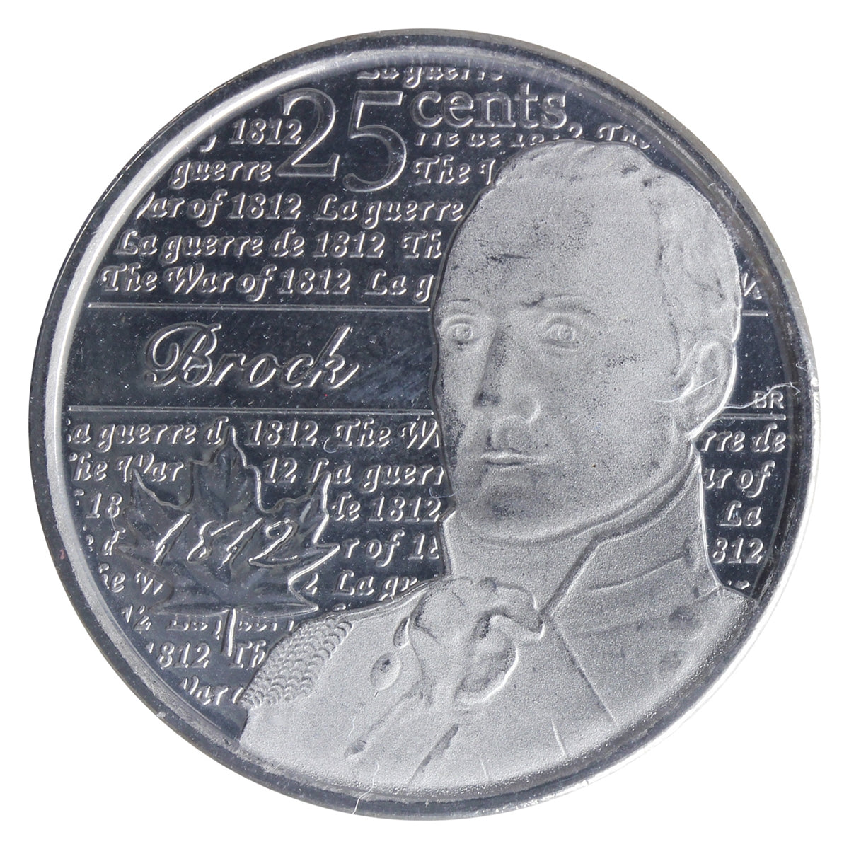2012 Brock Canada 25-cents ICCS Certified MS64
