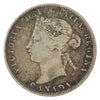 1880H Narrow Over Wide O Canada 25-cents F-VF (F15) $