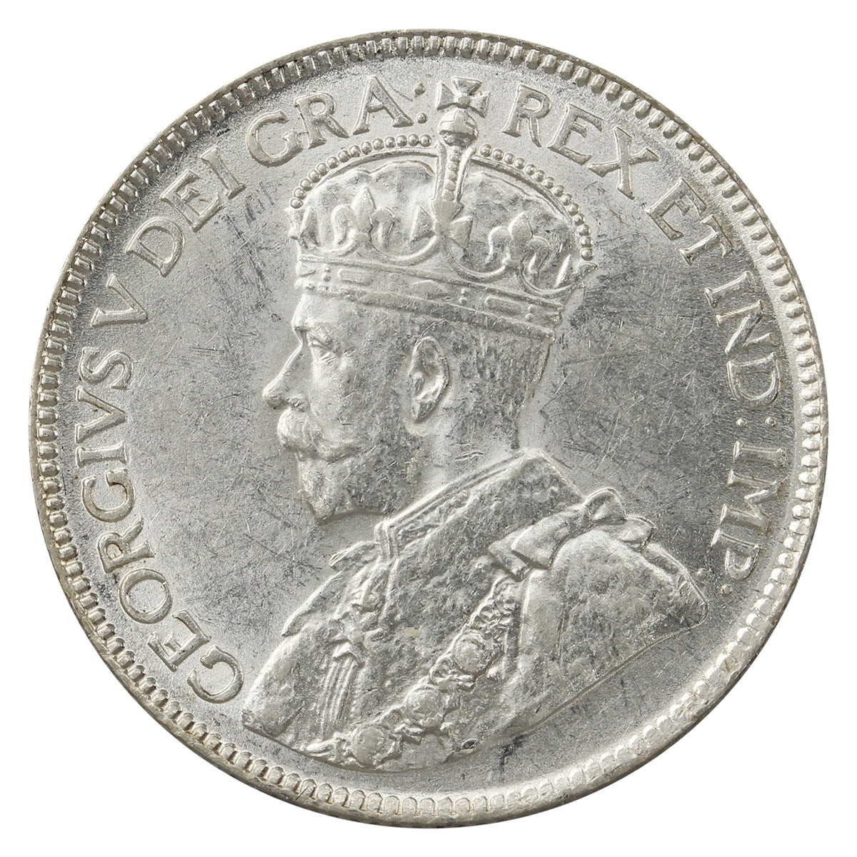 1928 Canada 25-cents AU-UNC (AU55) $