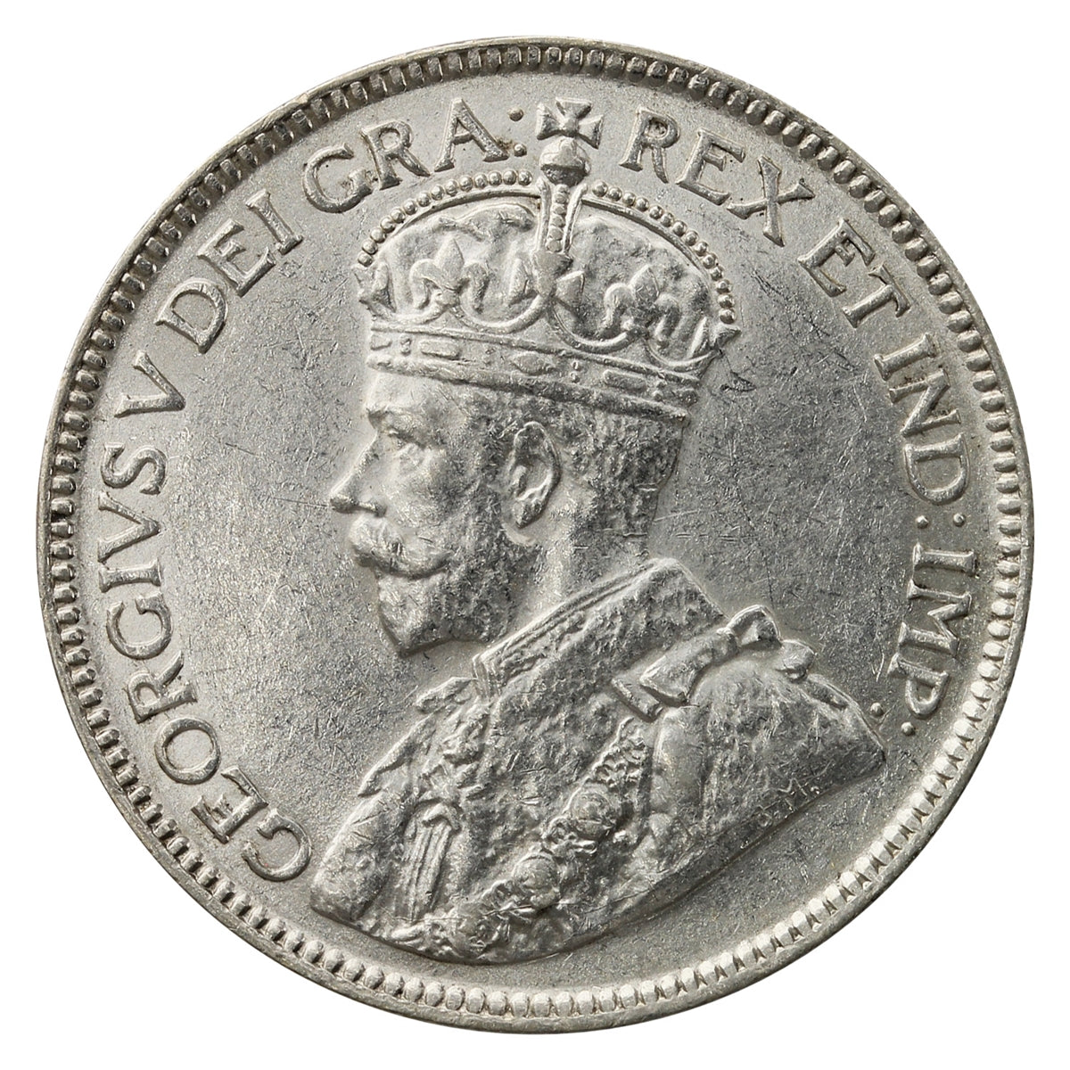 1935 Canada 25-cents EF-AU (EF45) $