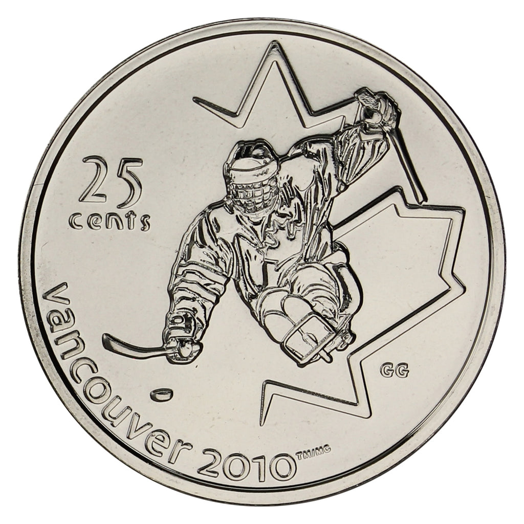 2009 Sledge Hockey Canada 25-cents Proof Like