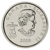 2009 Speed Skating Canada 25-cents Proof Like