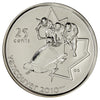 2008 Bobsleigh Canada 25-cents Proof Like