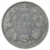 1871H Obv. 2 Canada 25-cents ICCS Certified VG8