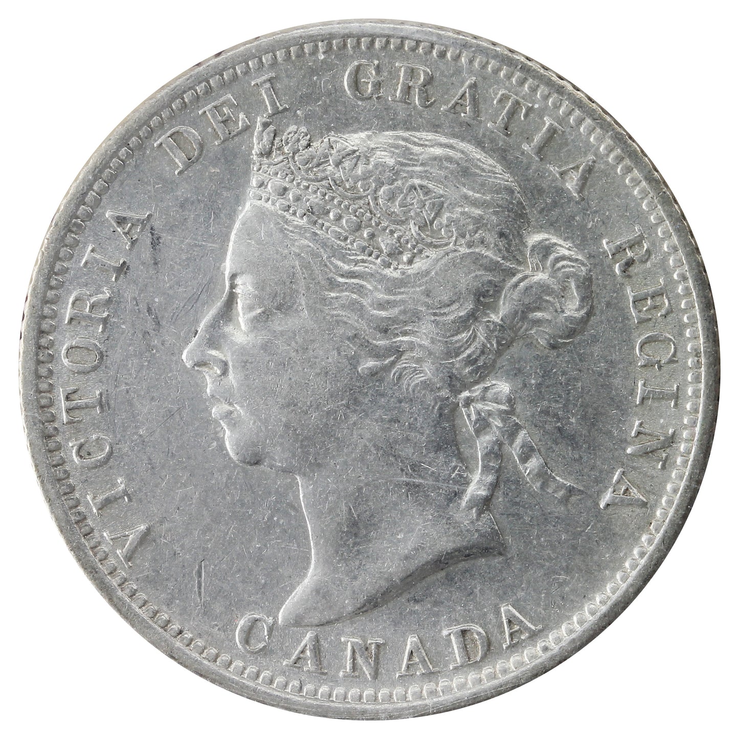 1894 Canada 25-cents ICCS Certified EF40