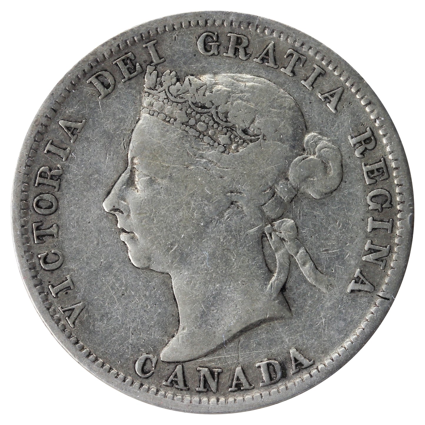 1894 Canada 25-cents ICCS Certified VG10