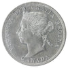 1899 Canada 25-cents ICCS Certified EF-45