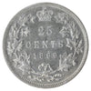 1899 Canada 25-cents ICCS Certified EF-45