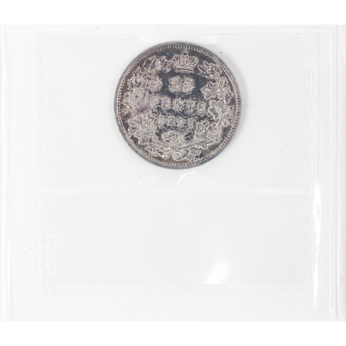 1901 Canada 25-cents ICCS Certified VF20