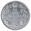 1912 Canada 25-cents ICCS Certified AU50