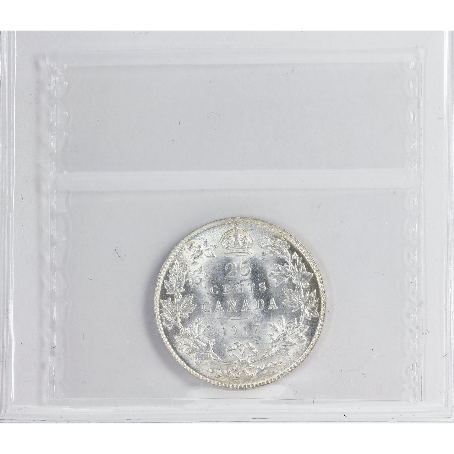1917 Canada 25-cents ICCS Certified MS63 (XXR 590)