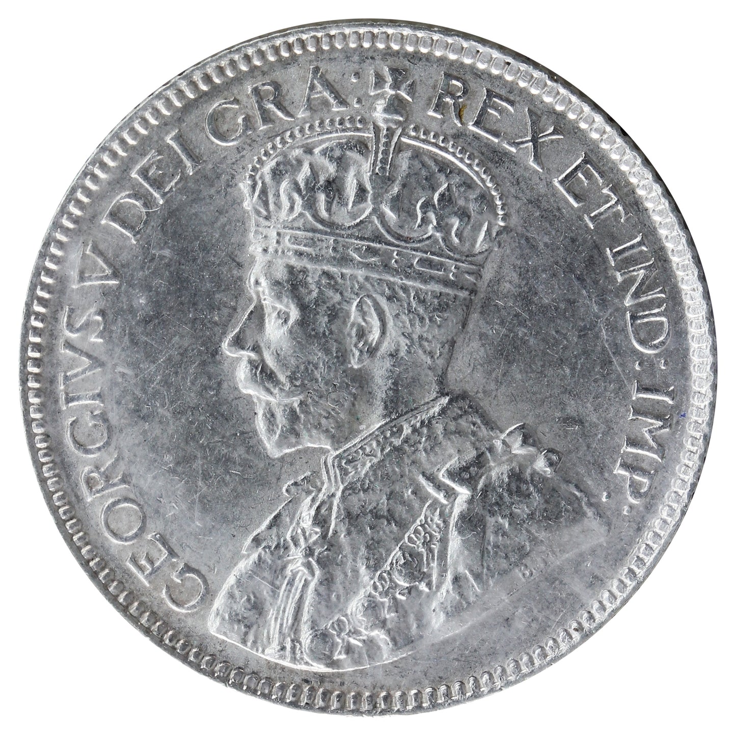 1930 Canada 25-cents ICCS Certified AU55