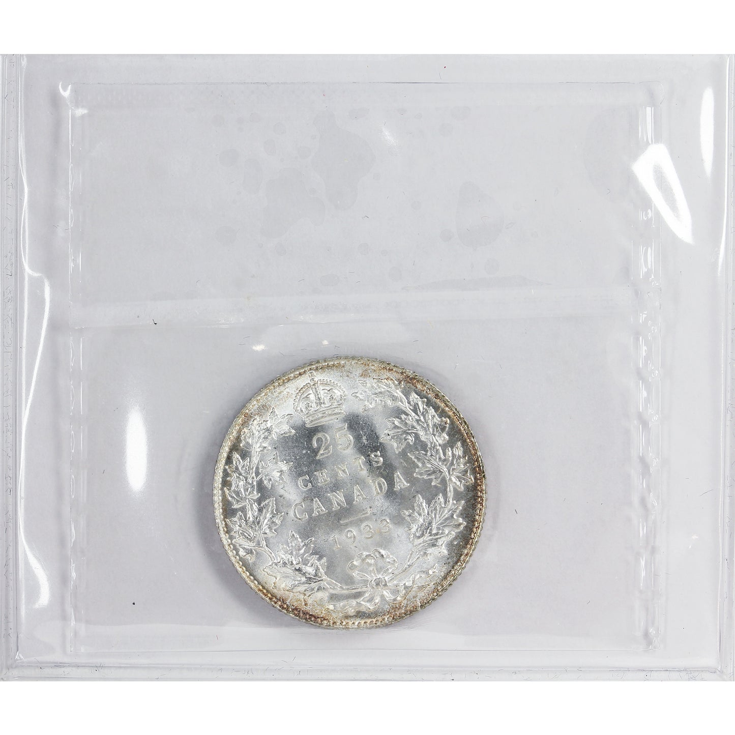 1933 Canada 25-cents ICCS Certified MS65 (YH 944) A choice coin!