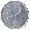1955 Double 1955 Canada 25-cents ICCS Certified EF40