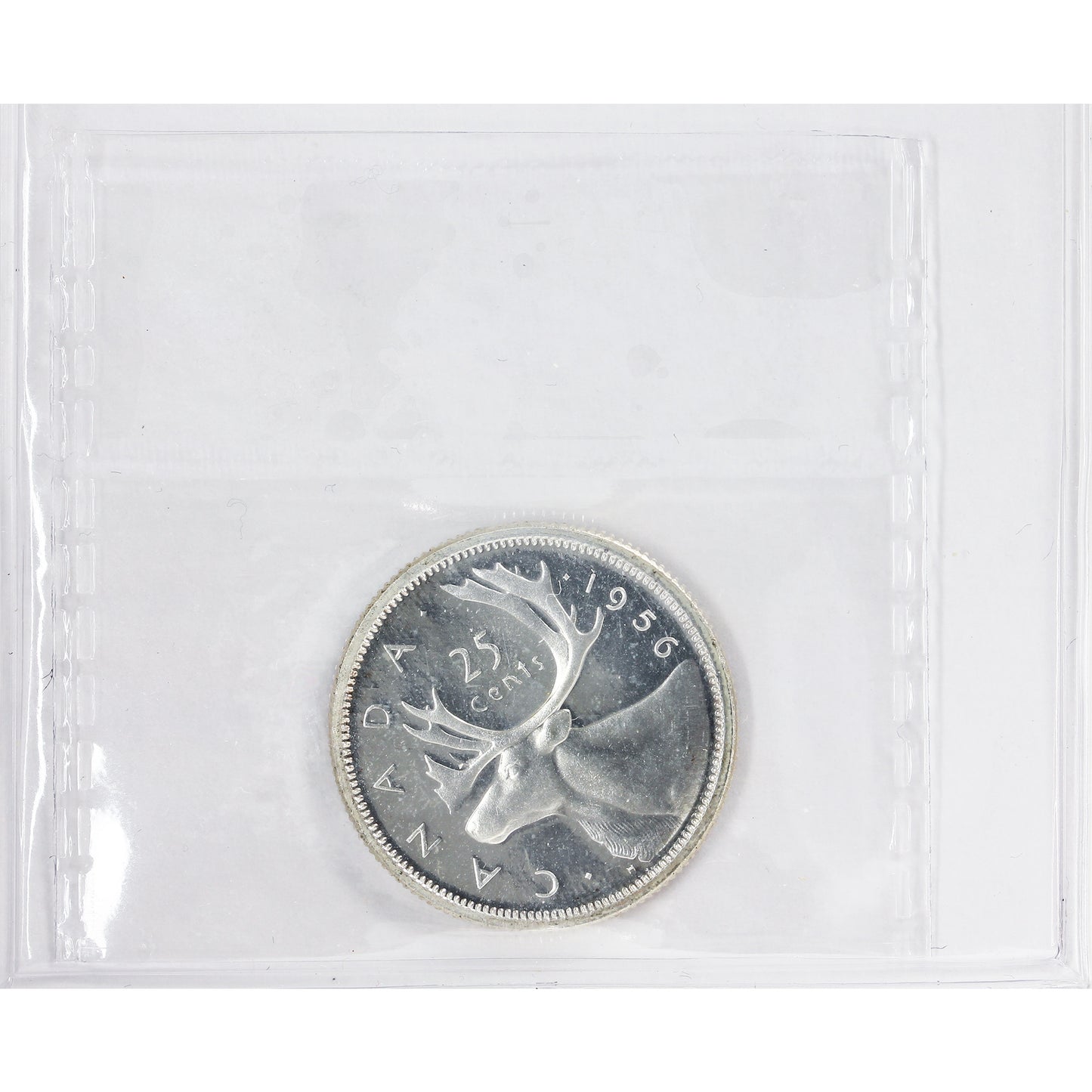 1956 Canada 25-cents ICCS Certified PL65