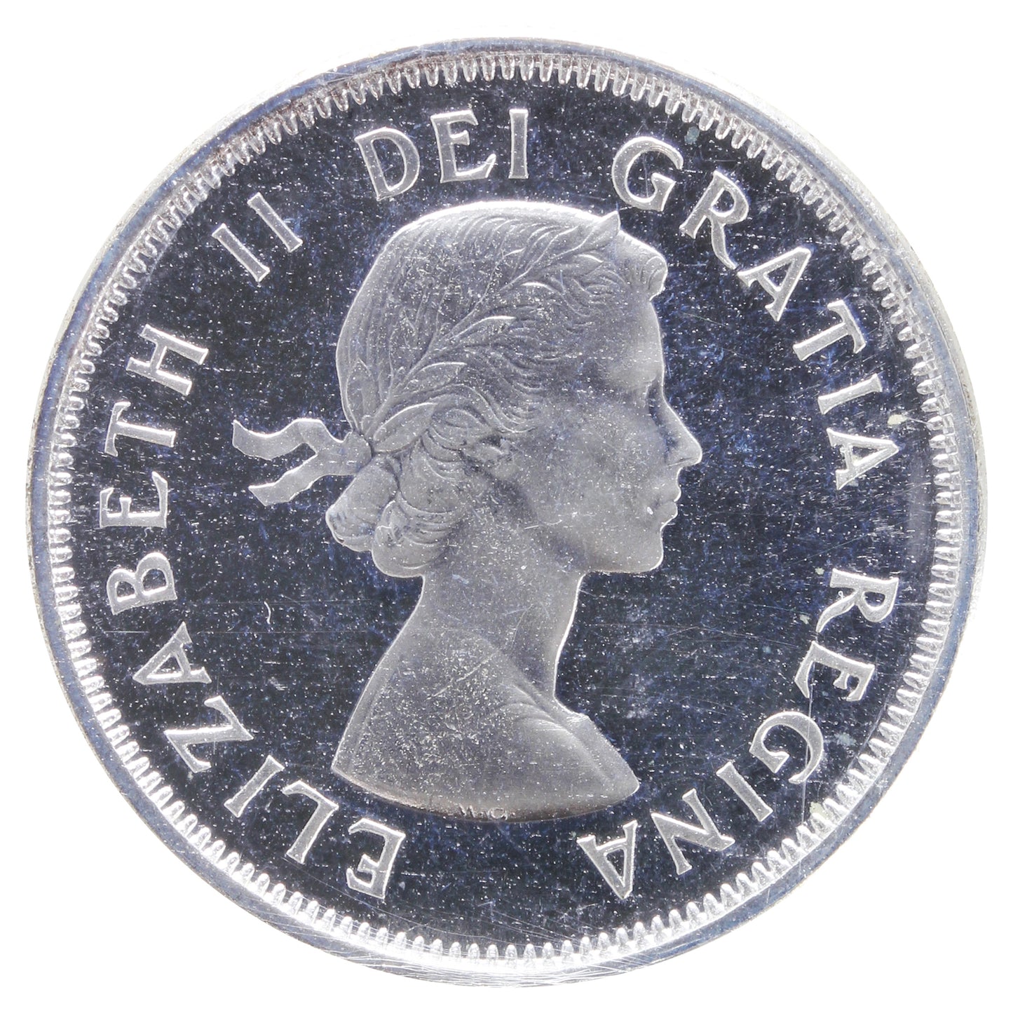 1962 Canada 25-cents ICCS Certified PL66 Heavy Cameo
