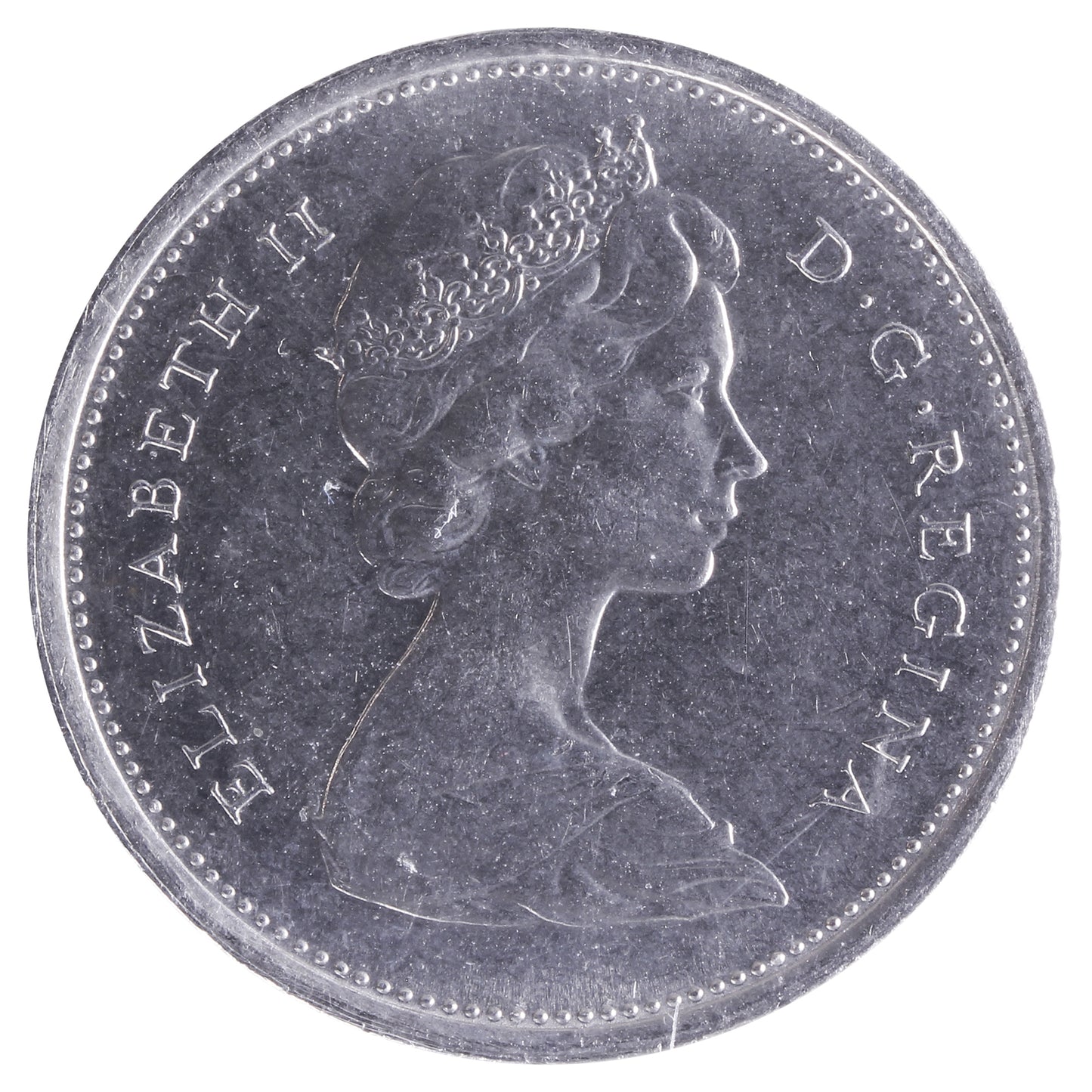 1973 Large Bust Canada 25-cents ICCS Certified MS62
