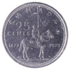 1973 Large Bust Canada 25-cents ICCS Certified MS62